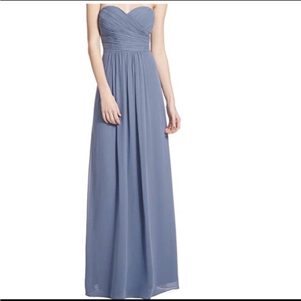 Light blue floor length gown